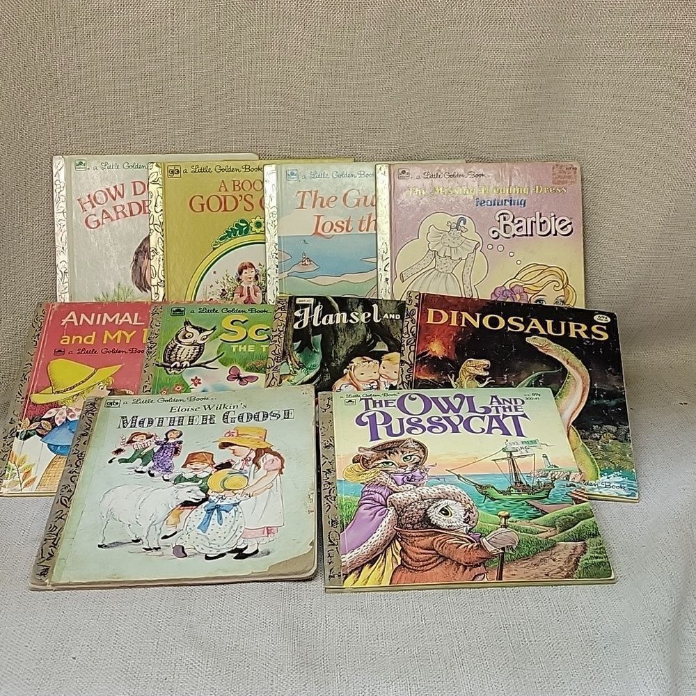 Little Golden Books bundle of 10 (Set 1)